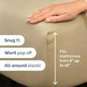 Full Size 4 Piece Sheet Set - Comfy Breathable & Cooling Bed Sheets Set - Hotel Luxury Bedding for Women, Men, Kids, Teens, Boys & Girls - Deep Pockets, Ultra-Soft and Wrinkle Free - Oeko-Tex - Beige