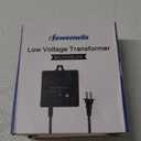 DEWENWILS 60W 120V AC to 12V DC Outdoor Low Voltage Transformer with Timer and Photocell Light Sensor, Weatherproof, Specially for LED Landscape Lighting, Spotlight, Pathway Light, ETL Listed