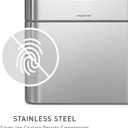 simplehuman Compost Caddy, Detachable and Countertop Bin, 4 Liter / 1.06 Gallon, Brushed Stainless Steel