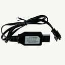2 x KGF 1/18 RC Car Accessories USB Cables, Spare Parts RC Battery Chargers for K1813 for 7.4V LiPo Battery 1200mAH