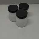 Bronze Tan Replacement Cups with Lids (3Pack) - 200ml Storage Bottles for DHA Spray Tan