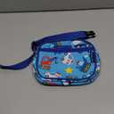 Choco Mocha Toddler Fanny Pack 2-4 Years Old Kids Fanny Pack Little Boys Fannys Packs Boys Belt Bag for Gift, Car Blue
