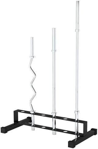 Dumbbell Rack Stand 37" Heavy Duty 6-Slot Storage Organizer, Freestanding Vertical Dumbbell Holder with Non-Slip Base, Space-Saving Weight Rack for Home Gym Equipment