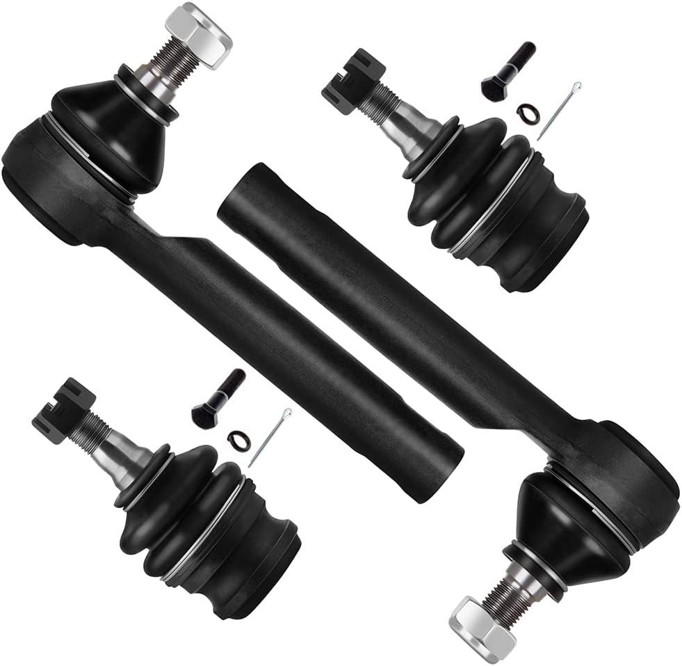 SCITOO 4pcs Front Suspension Kit Outer Tie Rod End Lower Ball Joint Fit 2003-2006 For Subaru Baja 1993-2014 For Legacy 2000-2014 For Outback 2016-2019 For Crosstrek