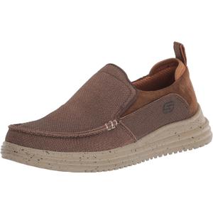 Skechers Men's Proven-Renco Loafer (12, Brn)