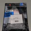 POWERLIX Leg Sleeve - Best Knee Brace for Leg Pain for Men & Women Knee Support for Running, Basketball, Volleyball, Weightlifting, Gym, Workout, Sports (Black, Small)