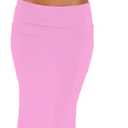 Skirt Sets Women 2 Piece Outfits Summer Going Out Y2K Outfits Two Piece Sleeveless Tank Crop Top Bodycon Maxi Skirts (Pink), XS