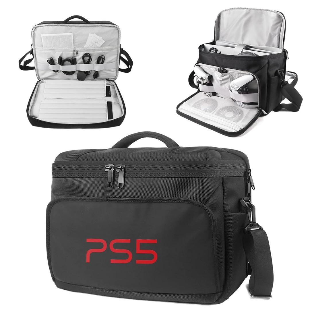Liboer Bag Travel Carrying Bag for Game Disc Gaming mice USB Cable Charger & Accessories