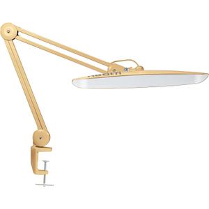 Neatfi XL 2,200 Lumens LED Desk Lamp with Clamp, 24 Watt Bright Architect Task Lamp, 20 Inches Dimmable Computer Light, Adjustable Desk Light for Home, Office, Crafts, Nails & Hobbies (Non-CCT, Gold) Neatfi XL 2,200 Lumens LED Desk Lamp with Clamp, 24 Watt Bright Architect Task Lamp, 20 Inches Dimmable Computer Light, Adjustable Desk Light for Home, Office, Crafts, Nails & Hobbies (Non-CCT, Gold)