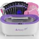 Achzzy Paraffin Wax Machine for Hands and Feet, 5000ml Professional Wax Warmer with Temperature Control, Smart Heating, Stainless Steel Inner Pot, Moisturizing Hot Wax Bath with Refills for Skincare