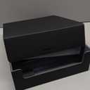 Mlikero Card Deck Case, 2400+ Trading Card Storage Box with 10 Colorful Dividers and 4 Foam Stoppers, Leather Magnetic Closure Commander Deck Box Fit for MTG, TCG (4 Rows, Black&Grey)