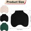 Gosknor 3pcs Chicken Saddle for Hens, Comfortable Hen Aprons Chicken Back & Side Protector Outdoor Poultry Feather Protector Accessories (Green, Black, Khaki)