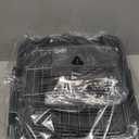 SNTD Large Dish Drying Rack - Expandable (19.3" to 29.4") Dish Rack for Kitchen Counter, Stainless Steel Dish Drainer with Utensil Holder, Pan Holder & Pot Lid Holder, Black