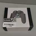 4 Trigger USB Mobile Game Controller with Cooling Fan Adjustable Stand for PUBG/Call of Duty/Fotnite [6 Finger Mode] GAMR+ L1R1 L2R2 Gaming Grip Gamepad (Black)