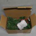 Christmas Garland with Lights, 6 FT Battery Operated Garland with 60 LED Lights, Timer, Lighted Garland with Berries Pine Cones for Mantle Stairs Railing Home Xmas Decoration Indoor