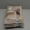 Taupe Blackout Linen Curtains 102 Inches Long for Bedroom Pinch Pleated Black Out Curtains Lined 2 Layers Memory Shape Noise Reducing Neutral Farmhouse Living Room Darkening Window Drapes (Burlywood Birch)