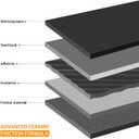 Priority1 HZ1275H Ceramic Rear Brake Pads Compatible with Chevrolet Captiva Sport 2015-2008, Equinox 2017-2007 GMC Terrain 2017-2010, Saturn Vue 2010-2008, Suzuki XL-7 2009-2007