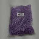 Shaoqinlin 144 PCS Mardi Gras Beads, 33'' 7 mm Metallic Purple Bead Necklaces for Halloween, Carnival, Christmas, Masquerade Parties