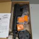 BIU BLASTER Gel Ball Blaster 280+ FPS,100+ Ft Range Full Size Splatter Ball Blaster7.4v 1200mAh Battery Electric Automatic Splat Blaster for Ages 14+ Years Outdoor Game (Black, mag+Drum)