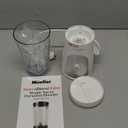 Mueller Personal Blender for Shakes and Smoothies with 15 Oz Travel Cup and Lid White