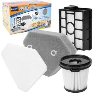 KEEPOW BU3523 BU3521 BU3120 Filter Replacement Compatible with Shark Lightweight Cordless Vacuum Cleaner, Shark BU3523 Clean and Empty Cordless Stick Vacuum, Shark Auto Empty System