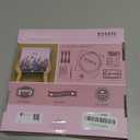 ETSPIL Beginner Embroidery Kit for Teens & Adults - 3-Pack, 19 Stitches, Pre-Stamped Patterns, Needle Minder, 7.8-Inch Hoop, Threads & Needles, Guide & Video - DIY Craft Gift for Women