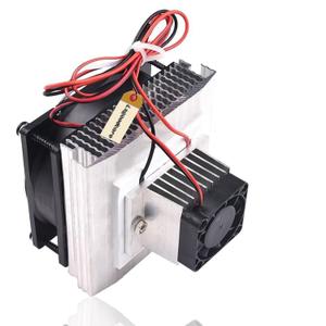 Lsgoodcare DIY Peltier Cooler Kit 12V Semiconductor Thermoelectric Cooler Peltier Cooling System TEC1-12706 Peltier Heatsink Module kit with Fan