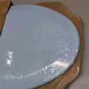 Bemis 1500EC 464 Dresden Blue Elongated Molded Wood Toilet Seat with Easy-Clean & Change Hinge, 1 Pack