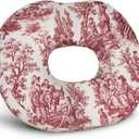 gswirmchsq Donut Pillow for Tailbone Pain, Hemorrhoid Pillow for Sitting, Memory Foam Donut Hemorrhoids Seat Cushion for Tailbone Pain Relief & Women Postpartum Pregnancy (Flower03)