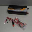 1000W Pure Sine Wave Inverter, 12V/24V Auto-Detect, 50Hz/60Hz Switchable, LCD Display, Type-C Fast Charging, Silent Design, Overload & Overheat Protection for RV, Home