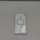 SUPFINE Magnetic for Samsung Galaxy S25 Ultra Case(Compatible with MagSafe) (Military Grade Drop Protection) Slim Translucent Shockproof Phone Case,Sliver Blue