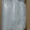 100 Pack 34oz Disposable Plastic Cups with Lids and Straws, Iced Coffee Cups with Lids, Sturdy & Food Safe for Cold & Hot Drinks, Smoothies, Fruit Drinks Cups for Summer Beverages, Bar & Beach Party