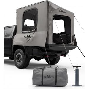 Inflatable Truck Bed Tent, PU3000 Waterproof Pickup Shelter for 5.5-8ft Bed