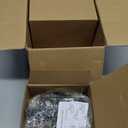 Privacy Door Levers, 6 Pack Matte Black Door Handles Heavy Duty with Lock and Key,for Bedroom, Bathroom and Rooms,Reversible for Left and Right