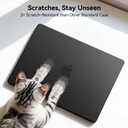 EooCoo Case Compatible with MacBook Pro 14 inch 2026-2021 M5-M1 Pro/Max Chip, Official Color-Matched, Anti-Mar Armor, Frosted Hard Shell Cases with Keyboard Cover, Screen Protector - Matte Space Black