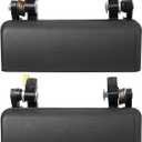 Pair of Exterior Door Handles for Ford Ranger 1993-2003,Mazda B4000 B3000 1994-2000,Replaces# 90022,90021,F37Z 1022405-A,Textured Black