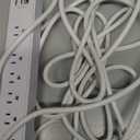 Power Strip - Addtam Surge Protector with 10 Outlets and 4 USB Ports, 6 Feet Extension Cord with Flat Plug, 2700 Joules, ETL Listed, Black