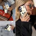 Shorogyt for Samsung Galaxy S25 Cute Kawaii Leather Phone Case - Compatible with Magsafe Wallet Magnetic Credit Card Holder Fashion Butterfly Design Phone Cover for Women Girls, Fits 7 Cards