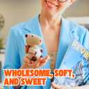 Traveling Capybara  Crochet Toy with Uplifting Message | Gifts for Women | Handmade Plush for Travel & Anxiety Relief