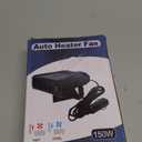 Car Heater 12V, 2 in 1 Portable Car Heater Fast Heating Quickly Defrost Defogger Demister Heat Cooling Fan Auto Dryer Windshield Defroster Plug in Cigarette Lighter (N601)