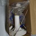 Hiboom Large Yarn Winder Large Capacity 1016 oz, Yarn Winder for Crocheting Spinner Hand Operated Cake with Thread Cutter Scissor for Knitting, (Blue)