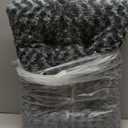 KSIIA Washable Dog Bed Deluxe Plush Dog Crate Beds Comfy Kennel Pad Anti-Slip Pet Sleeping Mat for Large, Jumbo, Medium, Small Dogs Breeds, 23" x 18", Dark Grey