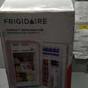 Frigidaire Retro Compact Refrigerator with Chiller, 3.2 cu ft Countertop Fridge, Built-In Bottle Opener, Rounded Corners, Premium, for Office, Bedroom, Dorm Room, Cabin, 18.5D x 20W x 31.5H (Pink)