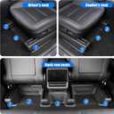 Seat Slide Rail Cover for Tesla Model Y Juniper 2025 2026 Seat Track Cover | Easy Installation,High-Quality Material,Perfect Fit,Elaborate Manufacturing