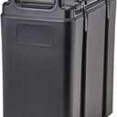 Cambro 350LCD110 Camtainer Soup- 3.5 Gallon Capacity Black Case of 1