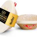 Cotton Rope Proofing Basket Set - 2X Round Sourdough Baskets - Sourdough Proofing Basket & Cloth Cover - Bread Proofing Basket - Sourdough Bread Baking Supplies