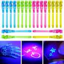 30 Pieces Invisible Ink Pen with UV Light Spy Pen Magic Marker Party Favors for Kids 8 12 Years Birthday Gifts Classroom Prizes Goodie Bags Stuffers for Kids