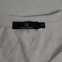 LILLUSORY V Neck T Shirts for Women Cap Sleeve Business Casual Tops Summer Cute Beach Vacation Clothes Basics Tees (Small)