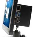 KKSB Display Stand for Raspberry Pi 5 Touch Display 2 with Case for HATs