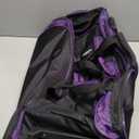 Travelers Club Xpedition 30 Inch Multi-Pocket Upright Rolling Duffel Bag (Purple)